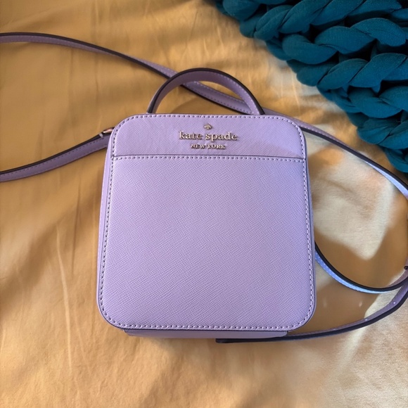 kate spade Handbags - Kate Spade Leather Daisy Crossbody Color Lavender New Without Tags Never Used